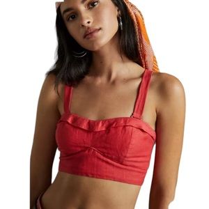 NWT Maeve by Anthropologie Bustier Top (i)